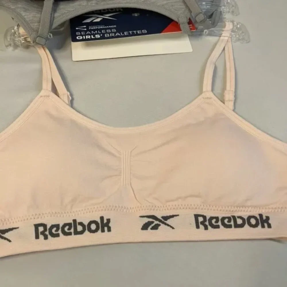 Reebok Girls Seamless Bralettes -4 total (2/2packs)